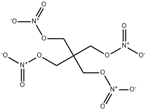 四硝酸ペンタエリスリトール 化學(xué)構(gòu)造式