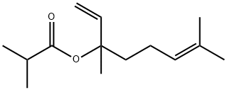 イソ酪酸リナリル 化學(xué)構(gòu)造式