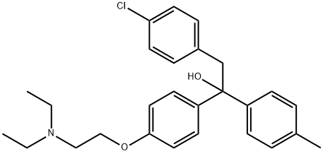 TRIPARANOL Struktur