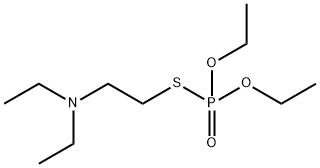 S-[2-(Diethylamino)ethyl]O，O-diethylphosphorothioate Struktur