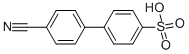 4'-CYANO-4-BIPHENYLSULFONIC ACID Struktur