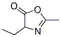 5(4H)-Oxazolone,  4-ethyl-2-methyl- Struktur