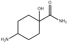 Cyclohexanecarboxamide, 4-amino-1-hydroxy- (9CI) Struktur