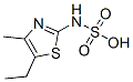 Sulfamic acid, (5-ethyl-4-methyl-2-thiazolyl)- (9CI) Struktur