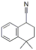 1,2,3,4-tetrahydro-4,4-dimethylnaphthalene-1-carbonitrile     Struktur