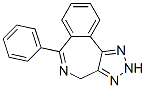 2,4-Dihydro-6-phenyl-1,2,3-triazolo[4,5-d][2]benzazepine Struktur