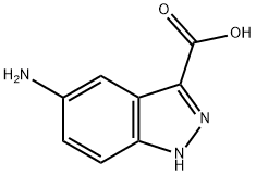 5-AMINO-1H-INDAZOLE-3-CARBOXYLIC ACID Structure