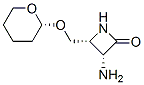 2-Azetidinone,3-amino-4-[[(tetrahydro-2H-pyran-2-yl)oxy]methyl]-,[3alpha,4alpha(R*)]-(9CI) Struktur