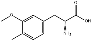 D-Phenylalanine, 3-methoxy-4-methyl- (9CI) Struktur