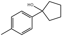 Cyclopentanol, 1-(4-methylphenyl)- Struktur