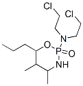 N,N-bis(2-chloroethyl)-4,5-dimethyl-2-oxo-6-propyl-1-oxa-3-aza-2$l^{5} -phosphacyclohexan-2-amine Struktur