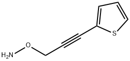 Hydroxylamine, O-[3-(2-thienyl)-2-propynyl]- (9CI) Struktur