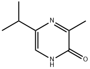 2(1H)-Pyrazinone,  3-methyl-5-(1-methylethyl)- Struktur