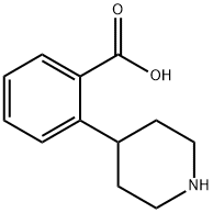 2-(PIPERIDIN-4-YL)BENZOIC ACID Struktur