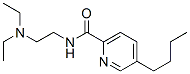 fusaric acid N,N-diethylaminoethylamide Struktur