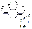 pyrenesulfonylhydrazine Struktur