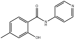 Benzamide, 2-hydroxy-4-methyl-N-4-pyridinyl- (9CI) Struktur