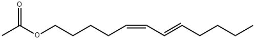 (5Z,7E)-5,7-Dodecadien-1-ol acetate Struktur