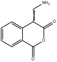 4-(aminomethylene)-1H-isochromene-1,3(4H)-dione Struktur