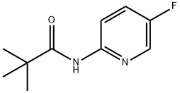 N-(5-FLUORO-PYRIDIN-2-YL)-2,2-DIMETHYL-PROPIONAMIDE Struktur