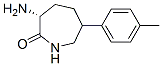 2H-Azepin-2-one,3-aminohexahydro-6-(4-methylphenyl)-,(3R)-(9CI) Struktur