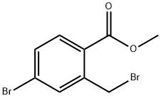 METHYL 4-BROMO-2-BROMOMETHYL-BENZOATE Structure