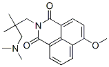 2-[3-(dimethylamino)-2,2-dimethylpropyl]-6-methoxy-1H-benz[de]isoquinoline-1,3(2H)-dione Struktur