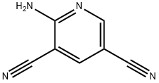 2-AMINO-3,5-DICYANOPYRIDINE Struktur