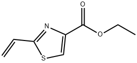 4-Thiazolecarboxylicacid,2-ethenyl-,ethylester(9CI) Struktur