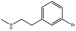 3-BroMo-N-Methyl-benzeneethanaMine Struktur