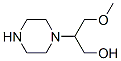 1-Piperazineethanol,-bta--(methoxymethyl)-(9CI) Struktur