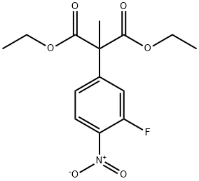 diethyl (3-fluoro-4-nitrophenyl)methylmalonate