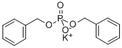 Potassium dibenzyl phosphate Struktur