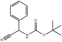 (CYANO-PHENYL-METHYL)-CARBAMIC ACID TERT-BUTYL ESTER Struktur