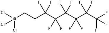 1H,1H,2H,2H-PERFLUOROOCTYLTRICHLOROSILANE Structure