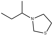 Thiazolidine, 3-(1-methylpropyl)- (9CI) Struktur