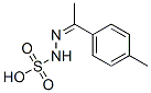 Hydrazinesulfonic acid, [1-(4-methylphenyl)ethylidene]- (9CI) Struktur