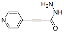 2-Propynoicacid,3-(4-pyridinyl)-,hydrazide(9CI) Struktur