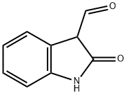 2-oxoindoline-3-carbaldehyde Struktur