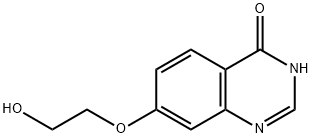 4(1H)-Quinazolinone,7-(2-hydroxyethoxy)- Struktur