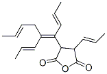 5-Furandione, dihydro-3-(pentapropenyl)-2 Struktur