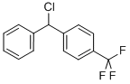 1-(4-TRIFLUOROMETHYLPHENYL)-1-PHENYLMETHYL CHLORIDE Struktur