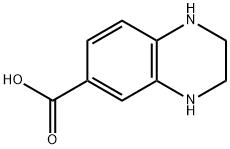 1,2,3,4-TETRAHYDRO-QUINOXALINE-6-CARBOXYLIC ACID Struktur