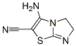 Imidazo[2,1-b]thiazole-2-carbonitrile, 3-amino-5,6-dihydro- (9CI) Struktur