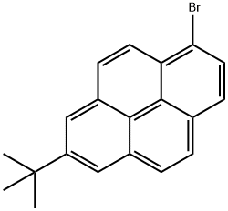 1-broMo-7-tert-butylpyrene Struktur