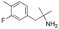 BenzeneethanaMine, 3-fluoro-.alpha.,.alpha.,4-triMethyl- Struktur