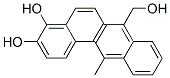 7-(Hydroxymethyl)-12-methylbenz[a]anthracene-3,4-diol Struktur