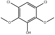 3,5-dichloro-2,6-dimethoxyphenol Struktur