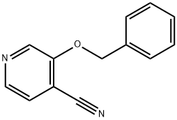 3-(Benzyloxy)pyridine-4-carbonitrile Struktur