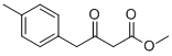 3-OXO-4-P-TOLYL-BUTYRIC ACID METHYL ESTER Struktur